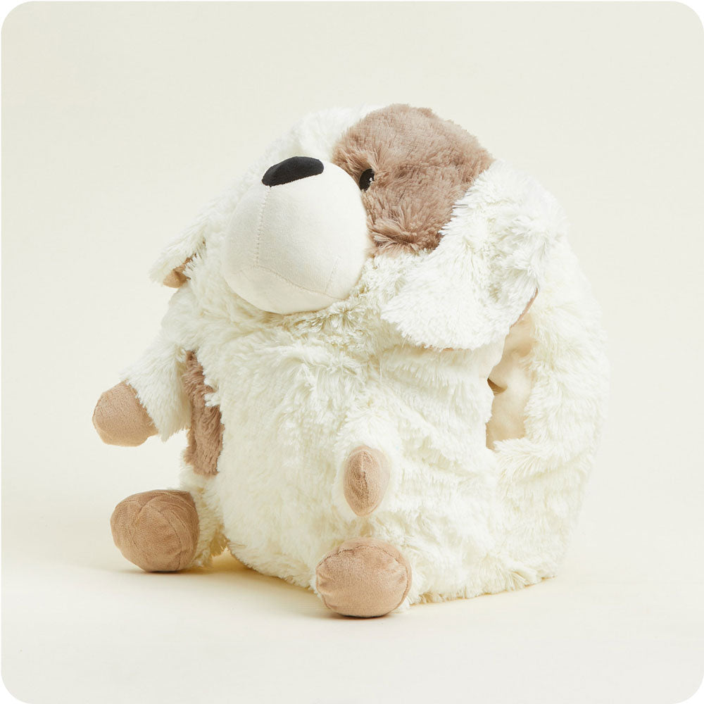 Supersized Puppy Warmies - Large Self-Warming Plush Dog Toy for Comfort & Anxiety Relief - Perfect for Cuddling, Travel & Cold Weather