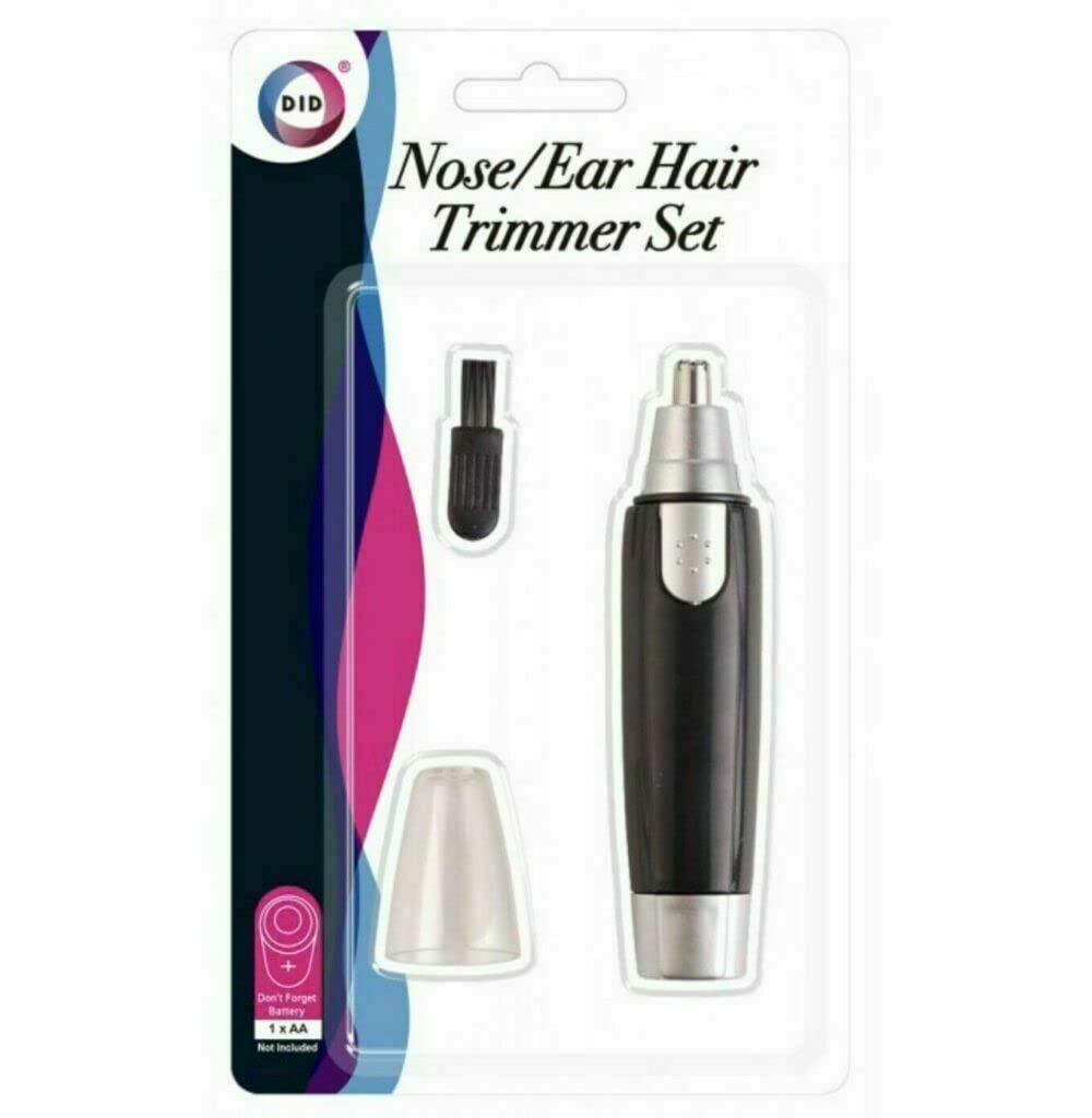 Best Nose & Ear Hair Trimmer for Men & Women - Painless Unisex Grooming Kit for Eyebrows, Nose & Ears - Perfect for Travel & Home Use