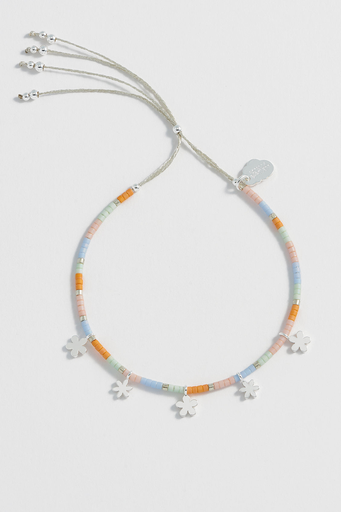 Ditsy Flower Miyuki Beaded Bracelet for Women - Handmade Glass Seed Bead Jewelry - Perfect for Boho, Wedding & Everyday Wear