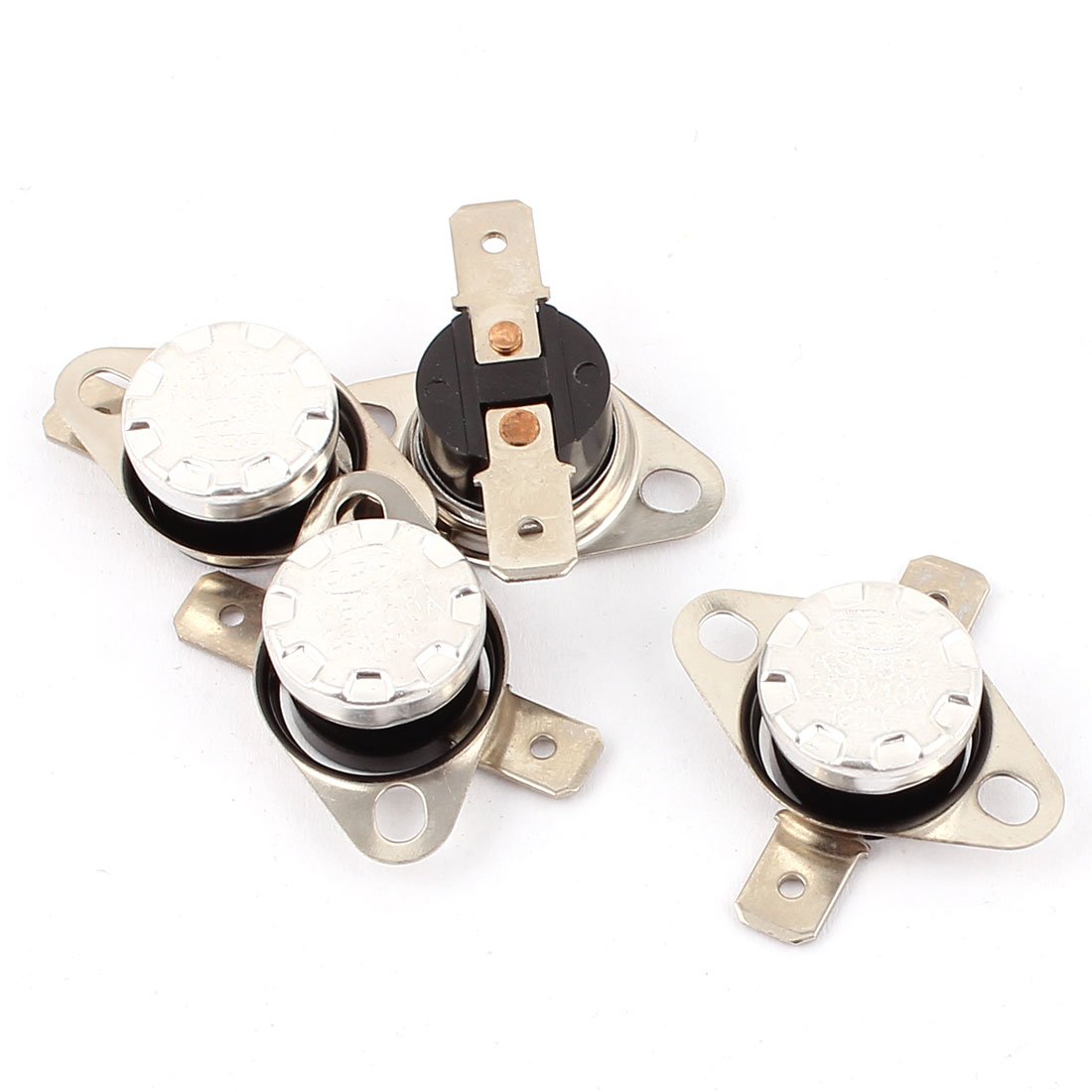 4PCS KSD301 Thermostats 120C 248F NC Temperature Control Switch - Thermal Protection for Water Heaters, Coffee Makers & Home Appliances