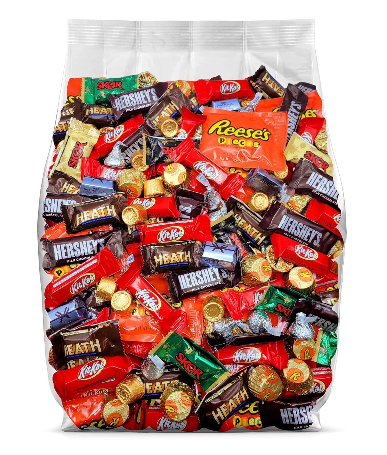 5lb Bulk Chocolate Candy Variety Pack - Individually Wrapped Assorted Chocolates for Parties, Gifts & Snacking | Perfect for Halloween, Christmas, Office Treats & Candy Buffets