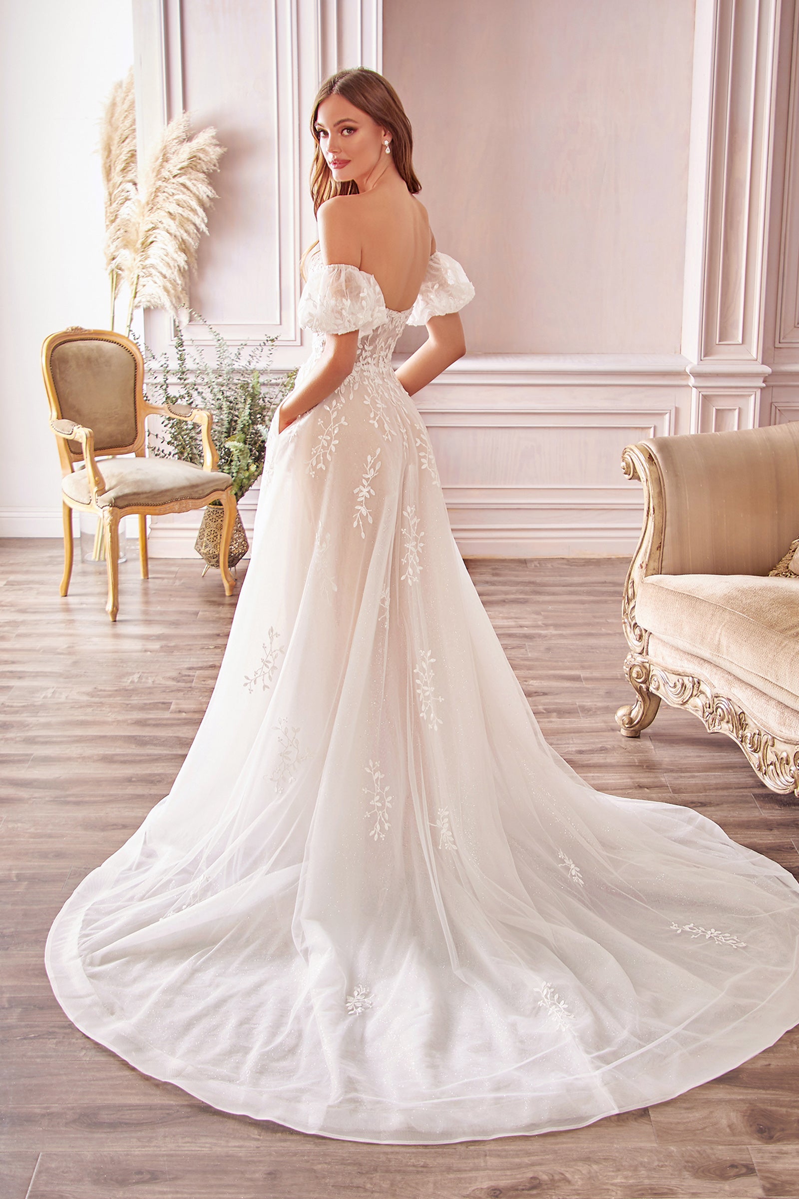 Andrea & Leo WILLOW BRIDAL GOWN A1014 - Elegant Wedding Dress for Brides, Perfect for Church Ceremonies & Beach Weddings