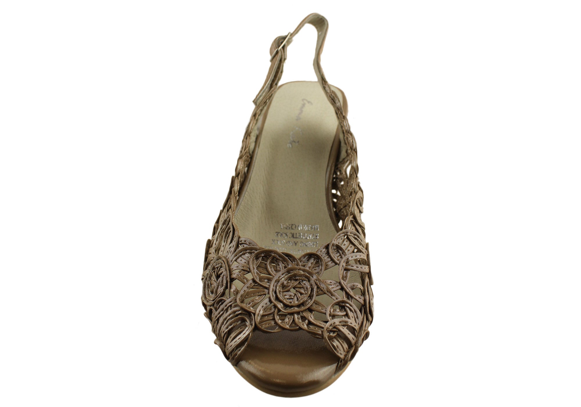 Emma Kate Women's Comfortable Mid Heel Dress Sandals - Perfect for Weddings, Parties & Formal Occasions