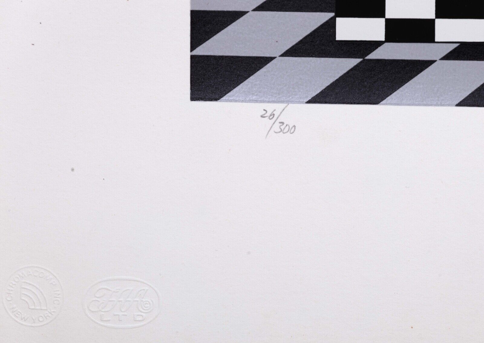 James Morlock Artist Collection - Signed Limited Edition Postmodern Silkscreen Print on Paper 26/300 - Unique Framed Wall Art for Modern Home & Office Decor