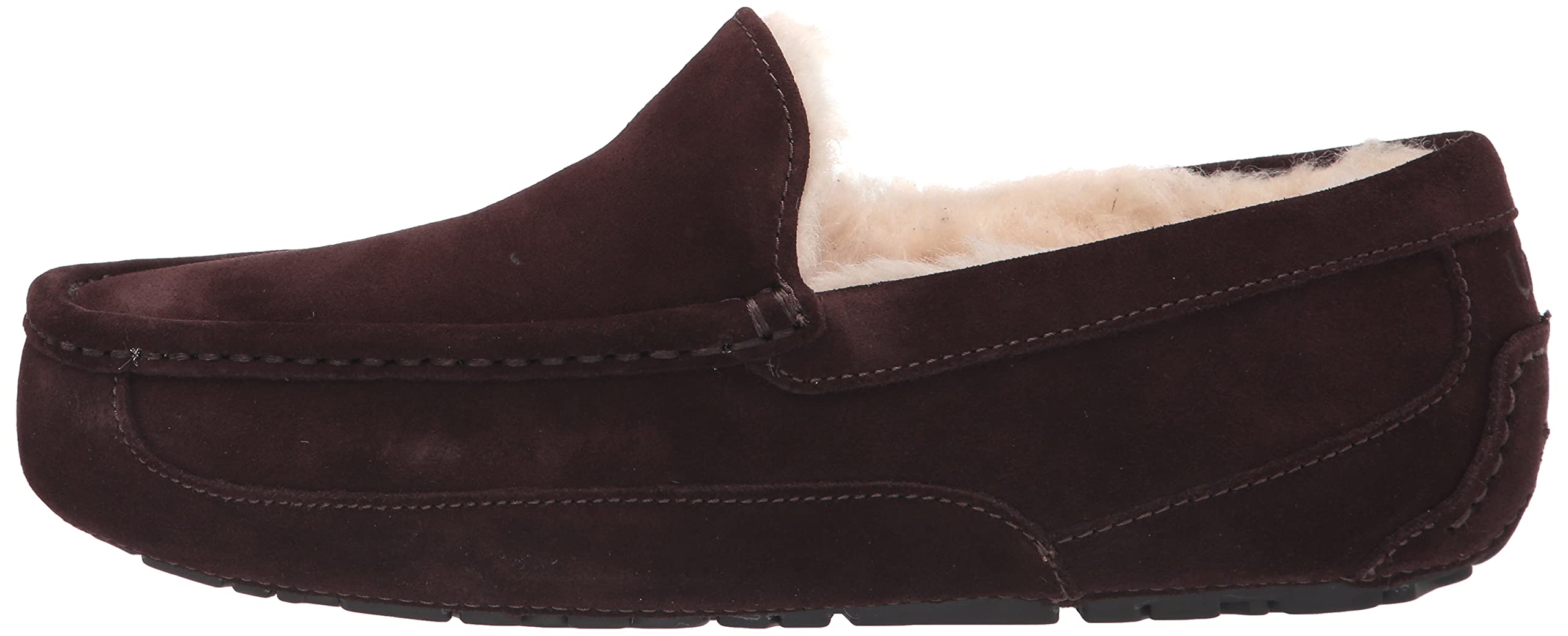 UGG Men's Ascot Slipper - Comfortable Indoor/Outdoor House Shoes with Genuine Sheepskin - Perfect for Lounging, Travel & Cold Weather