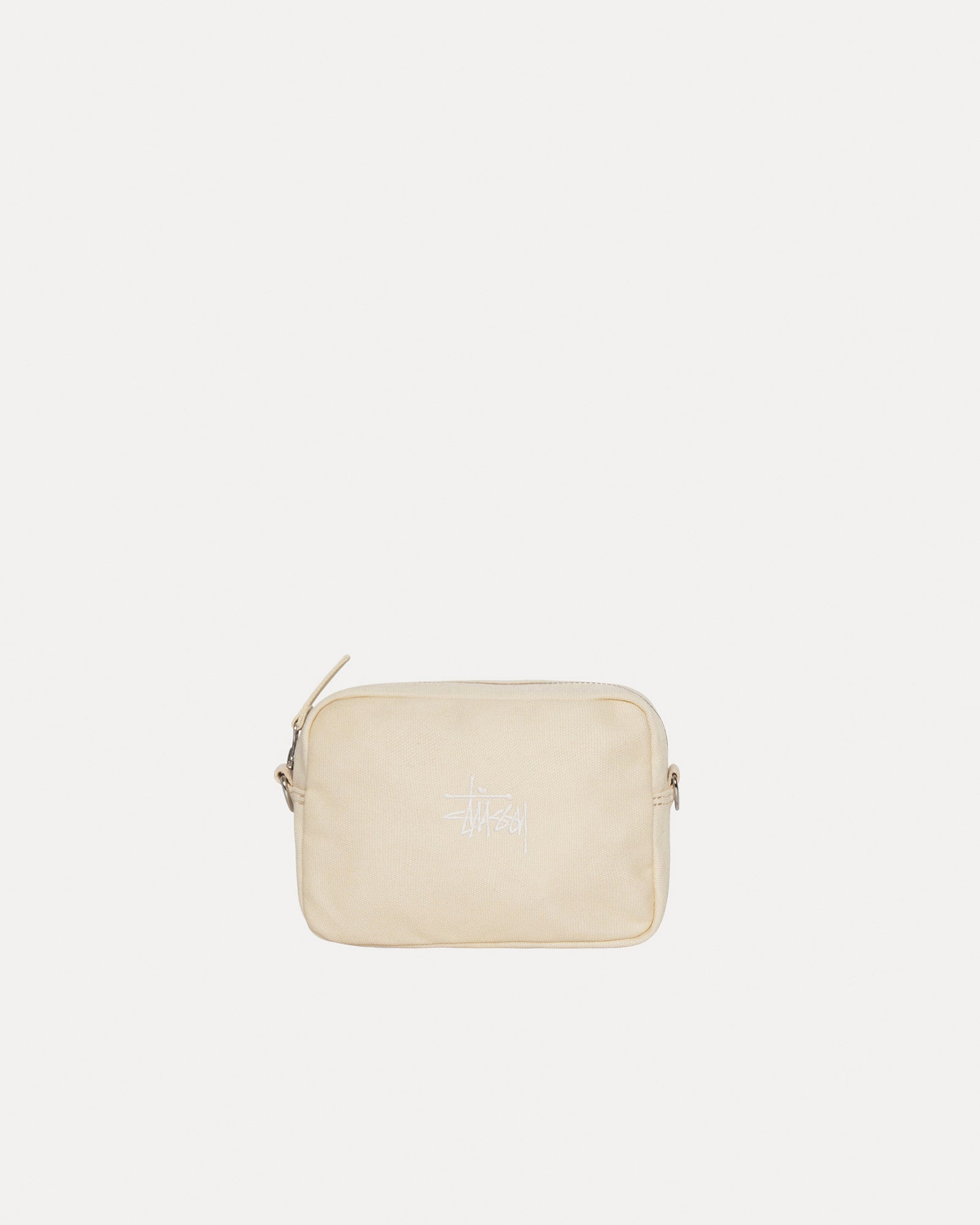 134255 Natural Canvas Pouch - Eco-Friendly Storage Bag for Travel, Gym & Daily Essentials | Perfect for Organizing Makeup, Jewelry & Small Items
