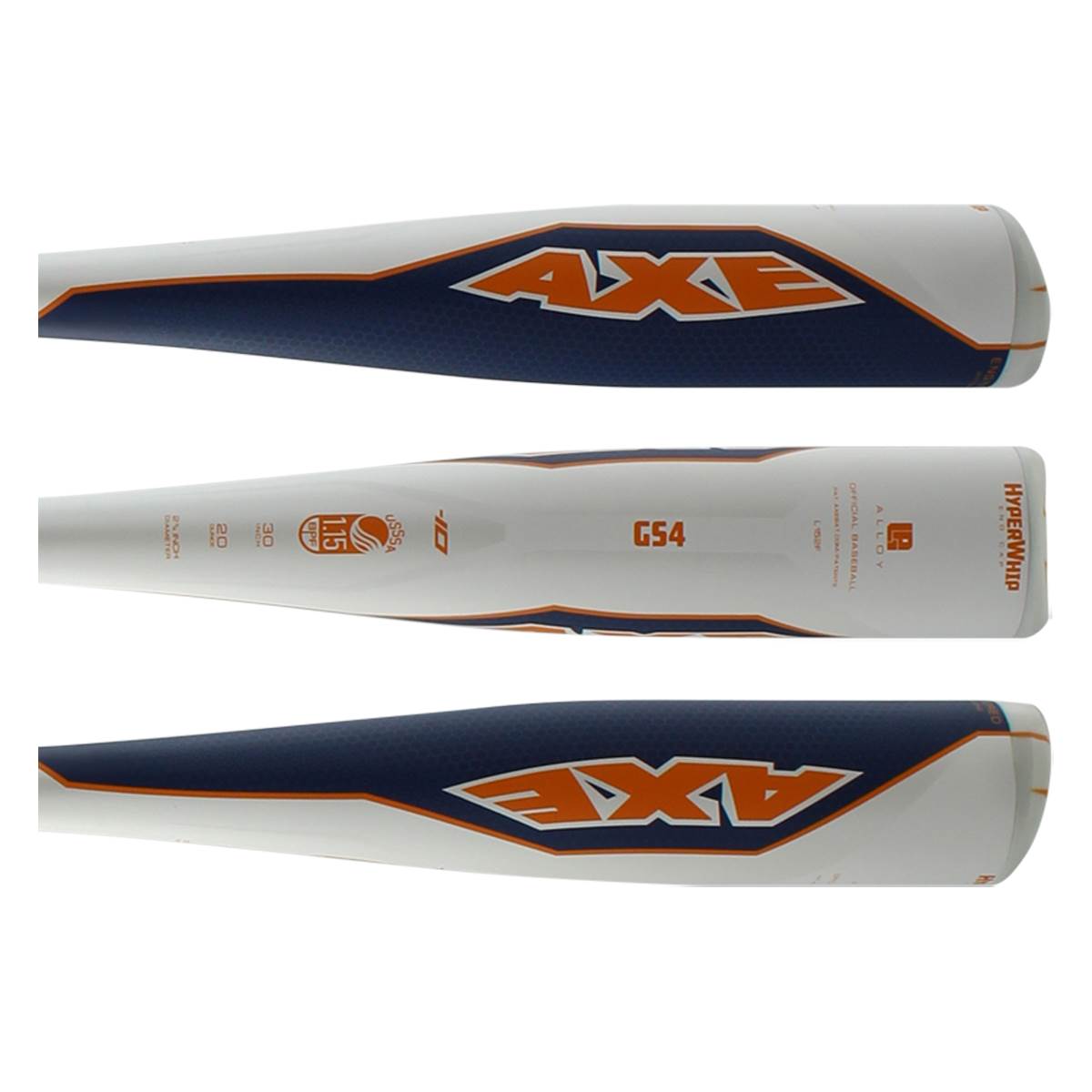 New Baden Axe Bat 2019 GS4 (10, 2 3/4) USSSA Certified 1-Piece Alloy Baseball Bat for Youth & Adult Players - Perfect for League Games, Practice, and Training Sessions