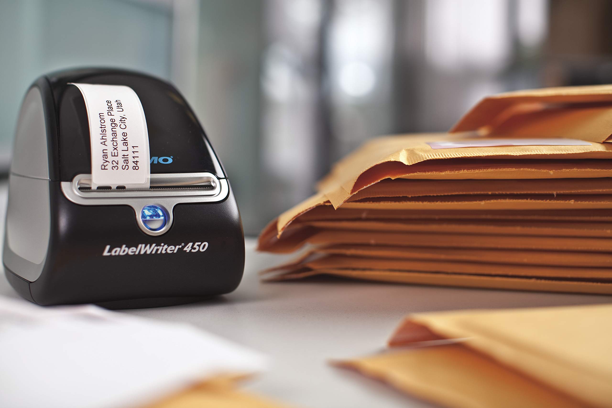 DYMO LabelWriter 450 Thermal Label Printer (1752264) - Refurbished Shipping Label Maker for eBay, Amazon, Etsy & Small Business Packaging