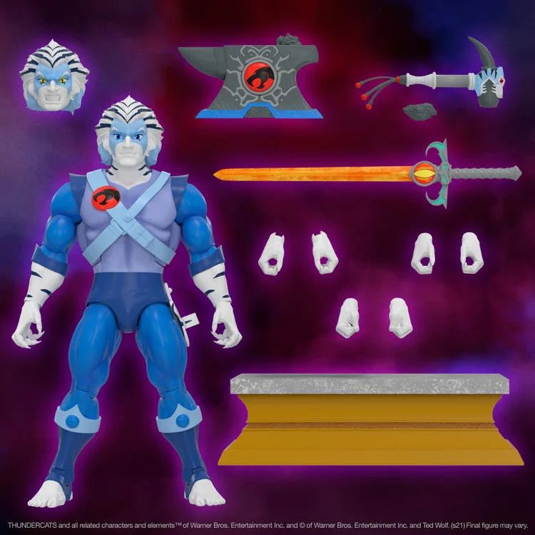 ThunderCats ULTIMATES! Bengali Action Figure - Collectible 80s Cartoon Character Toy for Fans & Collectors - Perfect for Display, Gifts, and Nostalgic Play