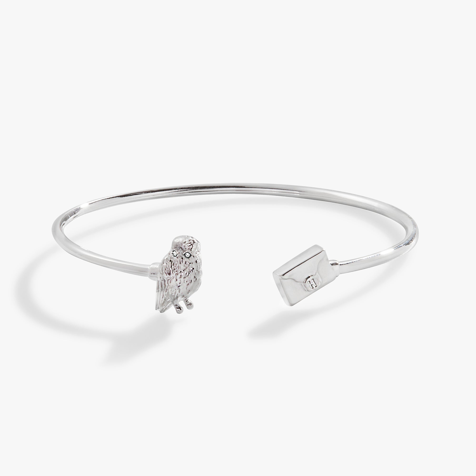 Harry Potter™ Hedwig with Letter Flexible Cuff Bracelet - Perfect for Cosplay, Halloween Costumes, and Harry Potter Fans Gift