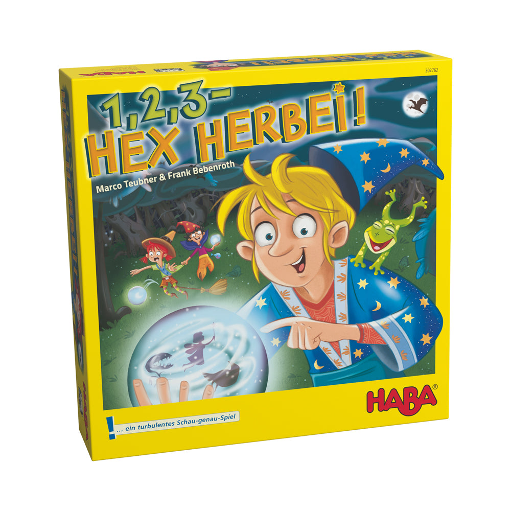 1,2,3 Hex Herbei! Magical Apprentice Strategy Board Game by HABA - Fun Family Game Night for Kids & Adults