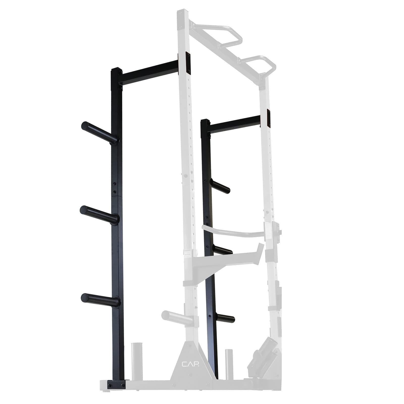 CAP Barbell Power Rack with Attachments - Heavy Duty Squat Rack for Home Gym & Weightlifting Training | Perfect for CrossFit, Powerlifting & Strength Workouts