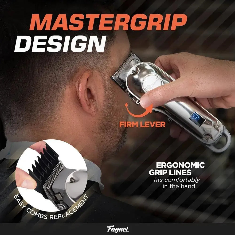 Professional Hair Clippers for Men & Women - Barber Quality Electric Hair Trimmer Kit with Multiple Guards - Perfect for Home Haircuts, Styling & Grooming