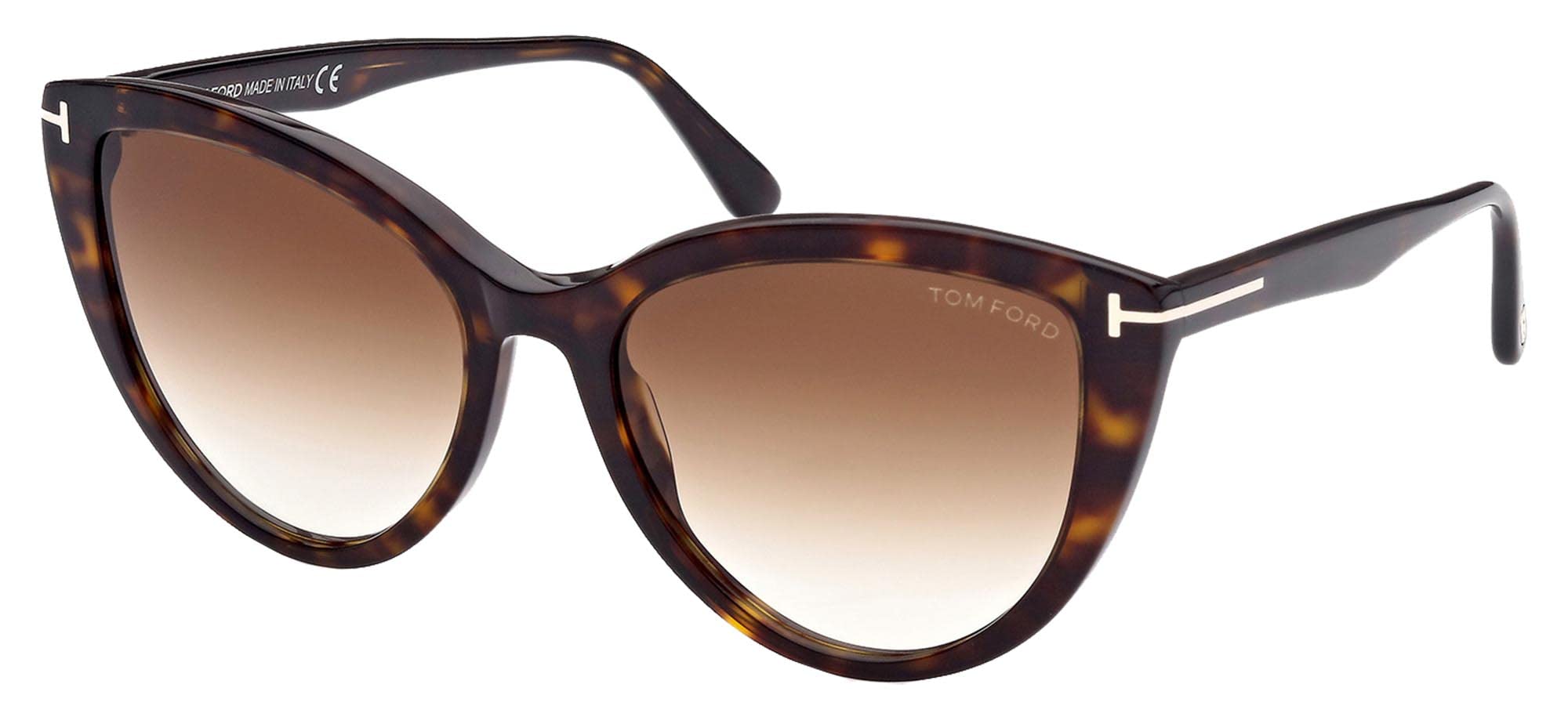TOM FORD FT0915 Isabella-02 Havana Brown Sunglasses for Women - 52F Frame, 56mm Lens Size | Fashion UV Protection Shades for Beach, Driving & Outdoor Activities