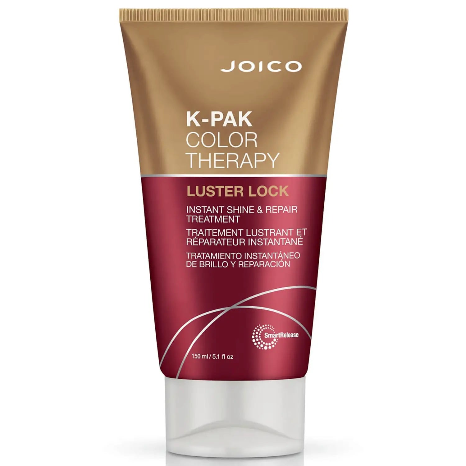 Joico K-Pak Color Therapy Luster Lock Hair Treatment - Deep Conditioning for Damaged & Color-Treated Hair | Salon-Quality Shine & Repair for Dry, Brittle Hair at Home