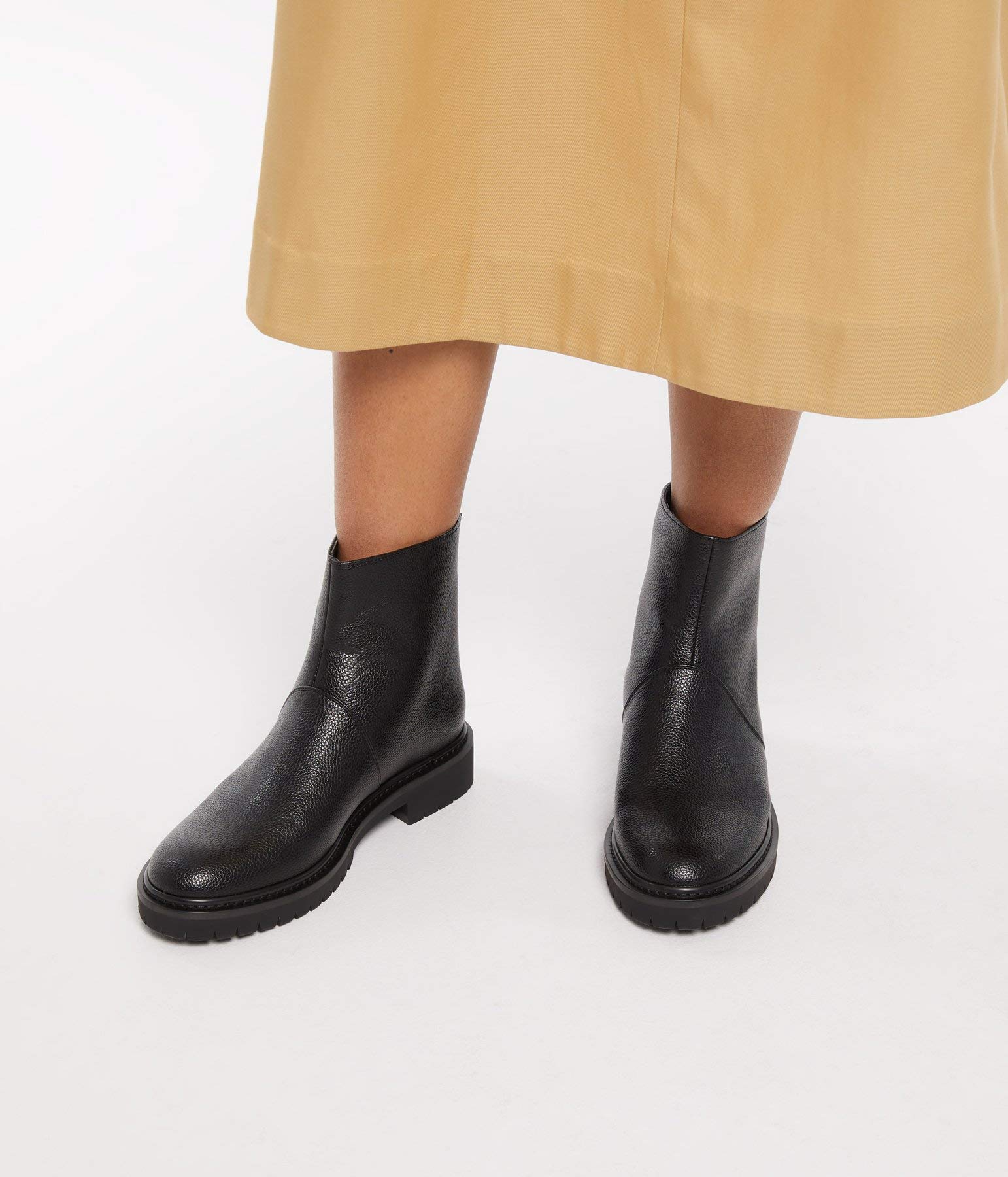 Matt & Nat Mirra Women's Black Combat Boots - Stylish Vegan Leather Ankle Boots for Everyday Wear & Outdoor Adventures