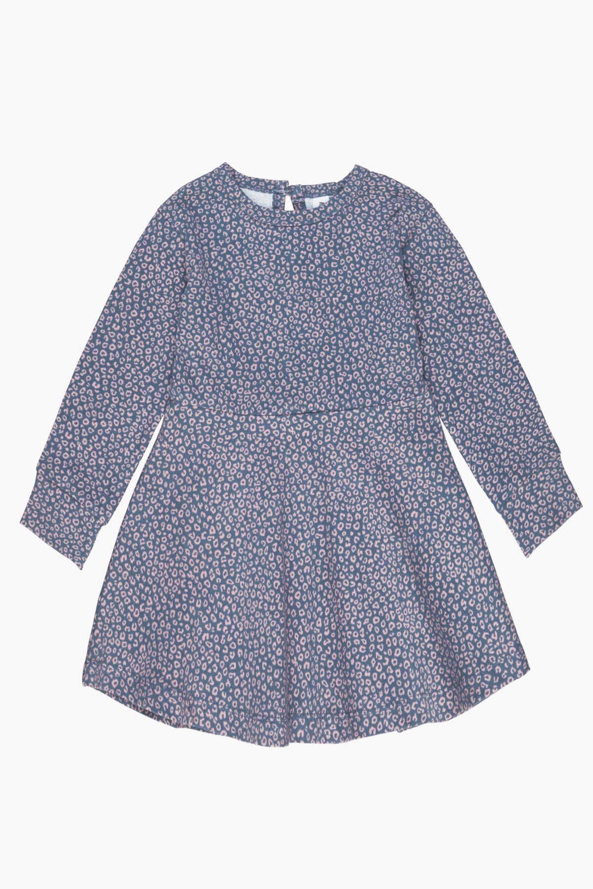 Huxbaby Girls Animal Print Skater Dress - Size 2 | Cute Casual Outfit for Playdates, Birthday Parties & Family Photos