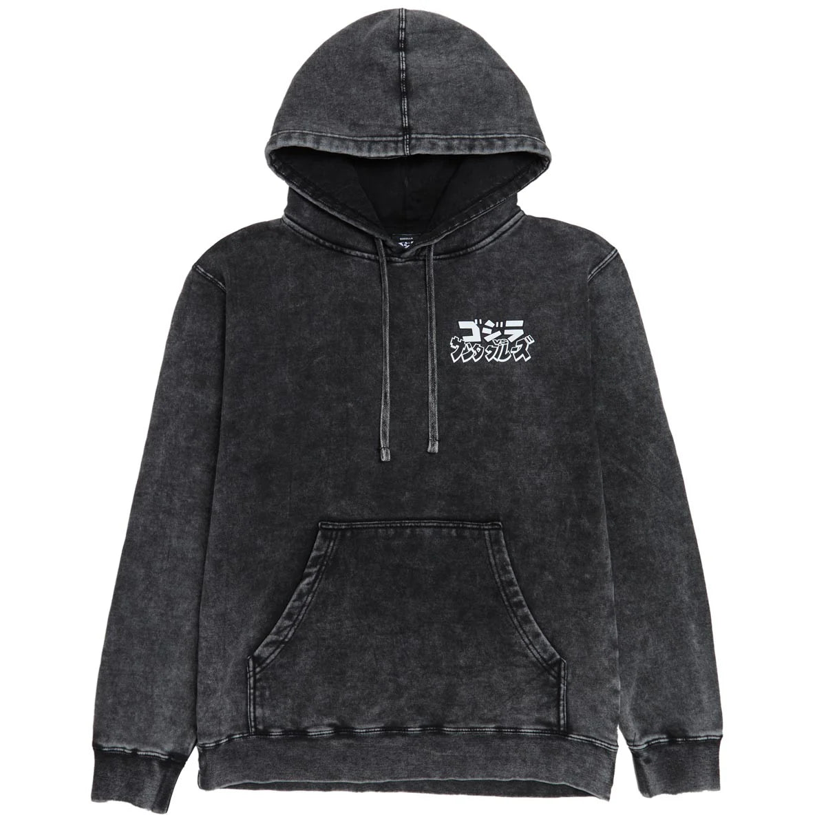Santa Cruz Godzilla Zip Up Hoodie for Men - Black Pullover Sweatshirt for Skateboarding & Streetwear Fashion