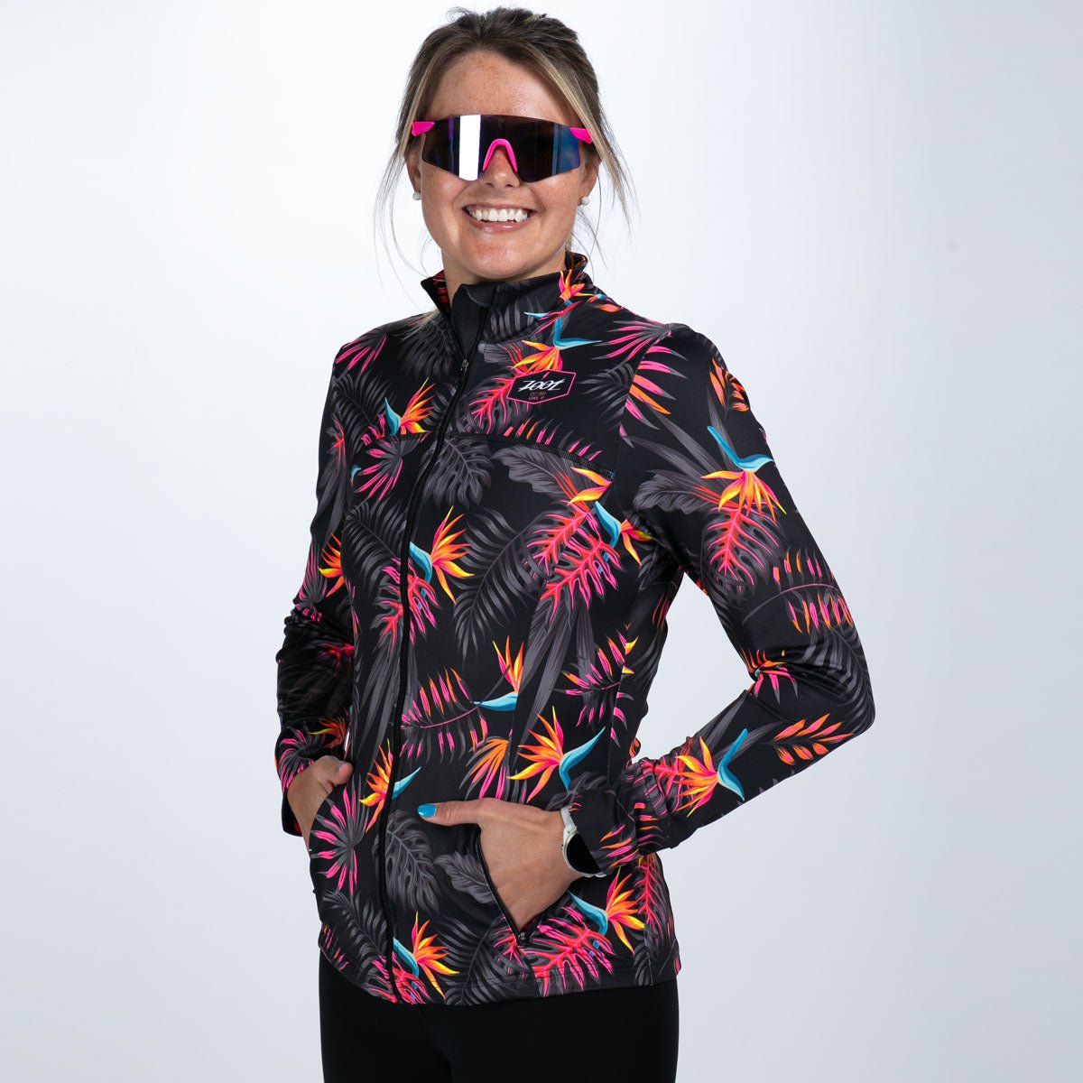 Women's Limited Edition Pulse Running Jacket - Lightweight, Breathable & Water-Resistant for Outdoor Jogging & Fitness in Tropical Climates