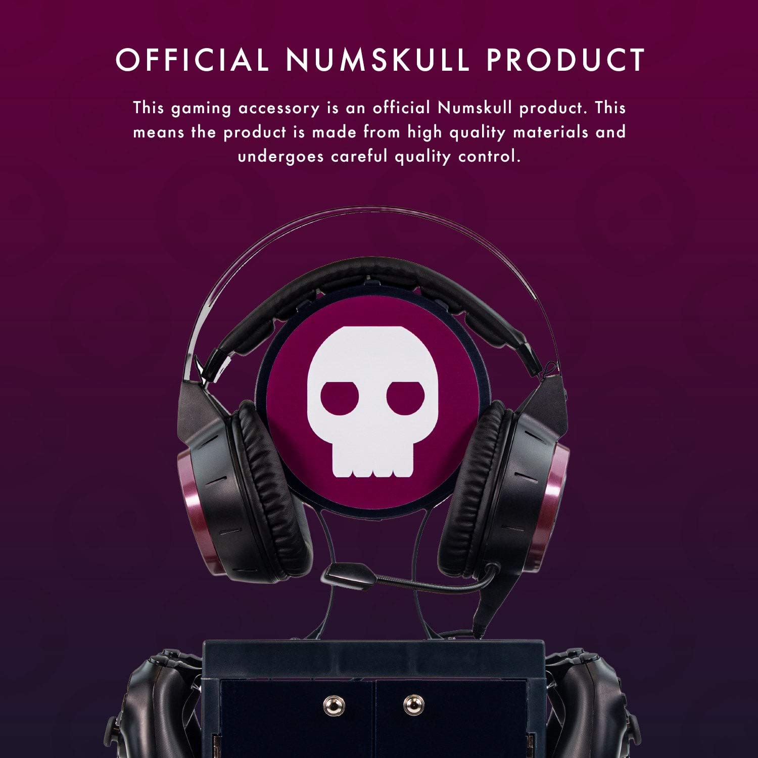 Numskull Official Gaming Controller Holder & Headset Stand for PS5, Xbox Series X|S, Nintendo Switch - Organize Your Gaming Gear for Ultimate Playstation, Xbox & Switch Setup