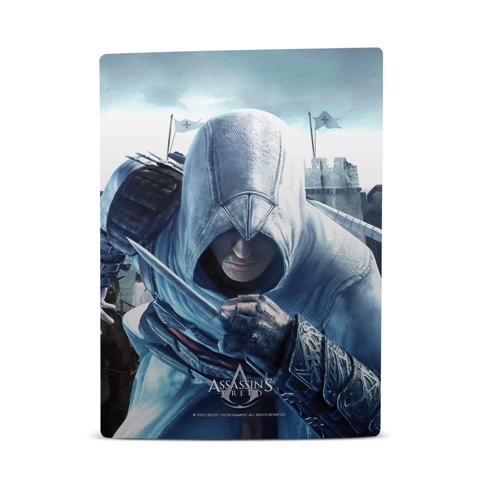 Officially Licensed Assassin's Creed Altair Vinyl Skin Cover for Sony PS5 Digital Edition - Gaming Decal Sticker with Key Art Graphics | Perfect for Gamers & Collectors