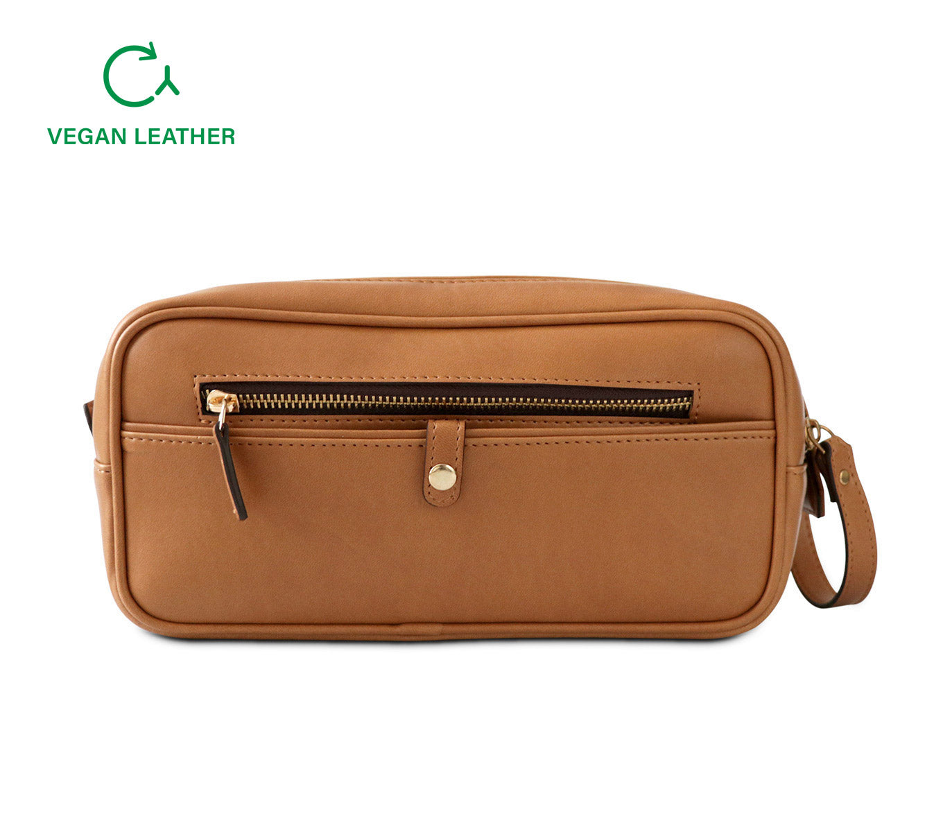 Premium MARLOW DOPP KIT Genuine Apple Leather Travel Toiletry Bag - Perfect for Men's Grooming Essentials, Gym, Camping & Business Trips