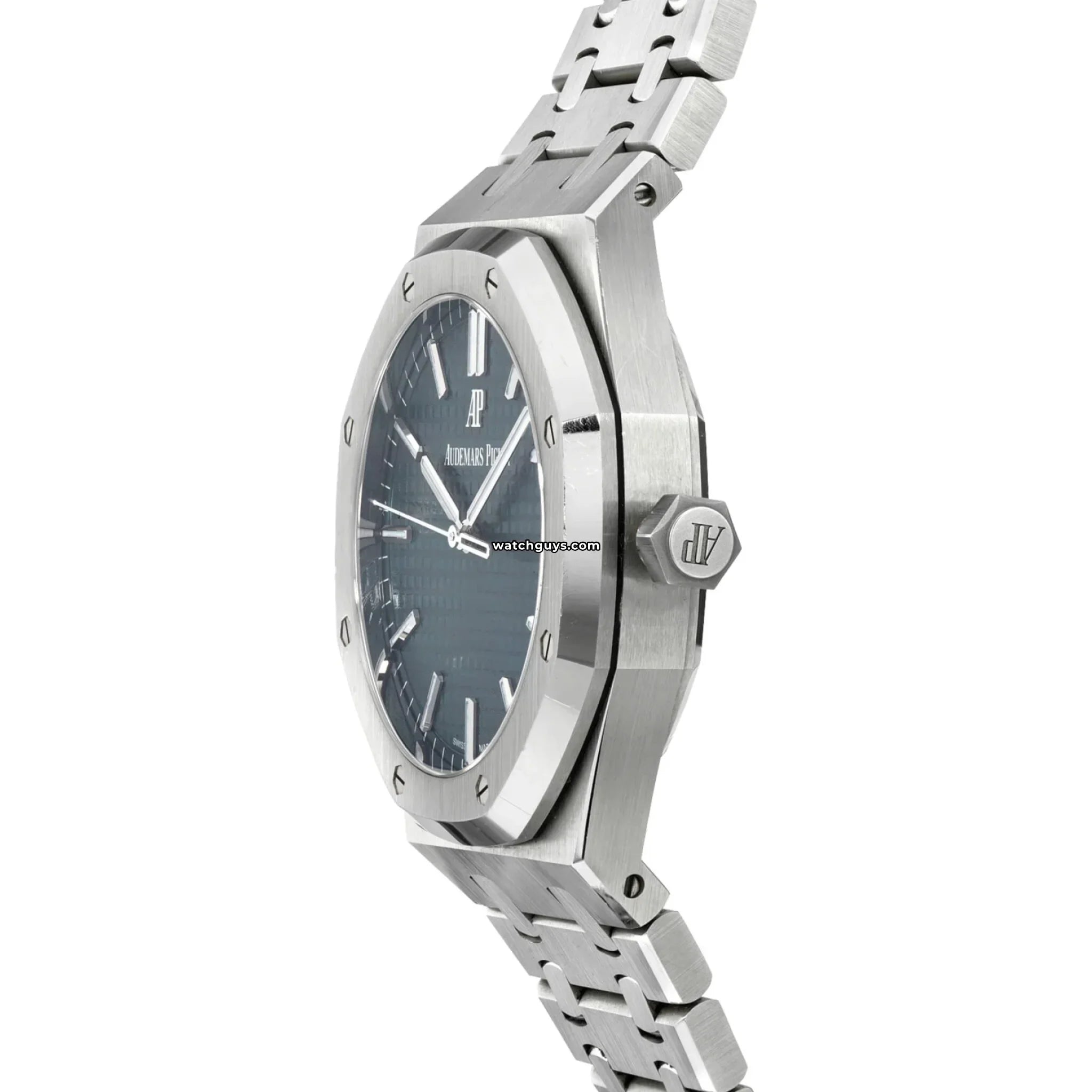 Audemars Piguet Royal Oak 15500ST.OO.1220ST.01 Blue Dial Men's Luxury Watch - Perfect for Business Meetings & Formal Events