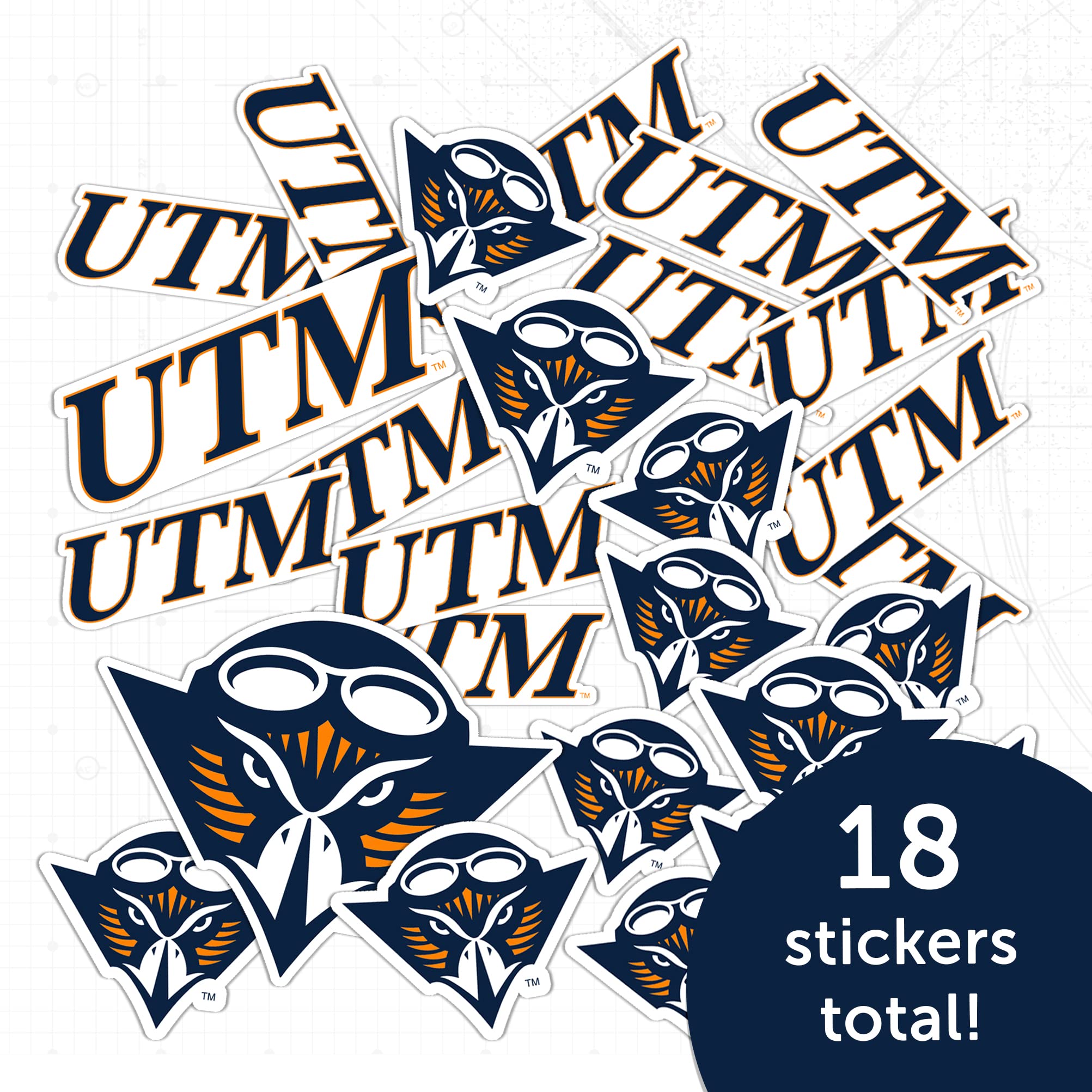 Tennessee Skyhawks Vinyl Decals - UT Martin Stickers for Laptop, Water Bottle, Car & Scrapbooking | Durable Desert Cactus Design | Perfect for School Spirit, College Decor & Fan Gifts