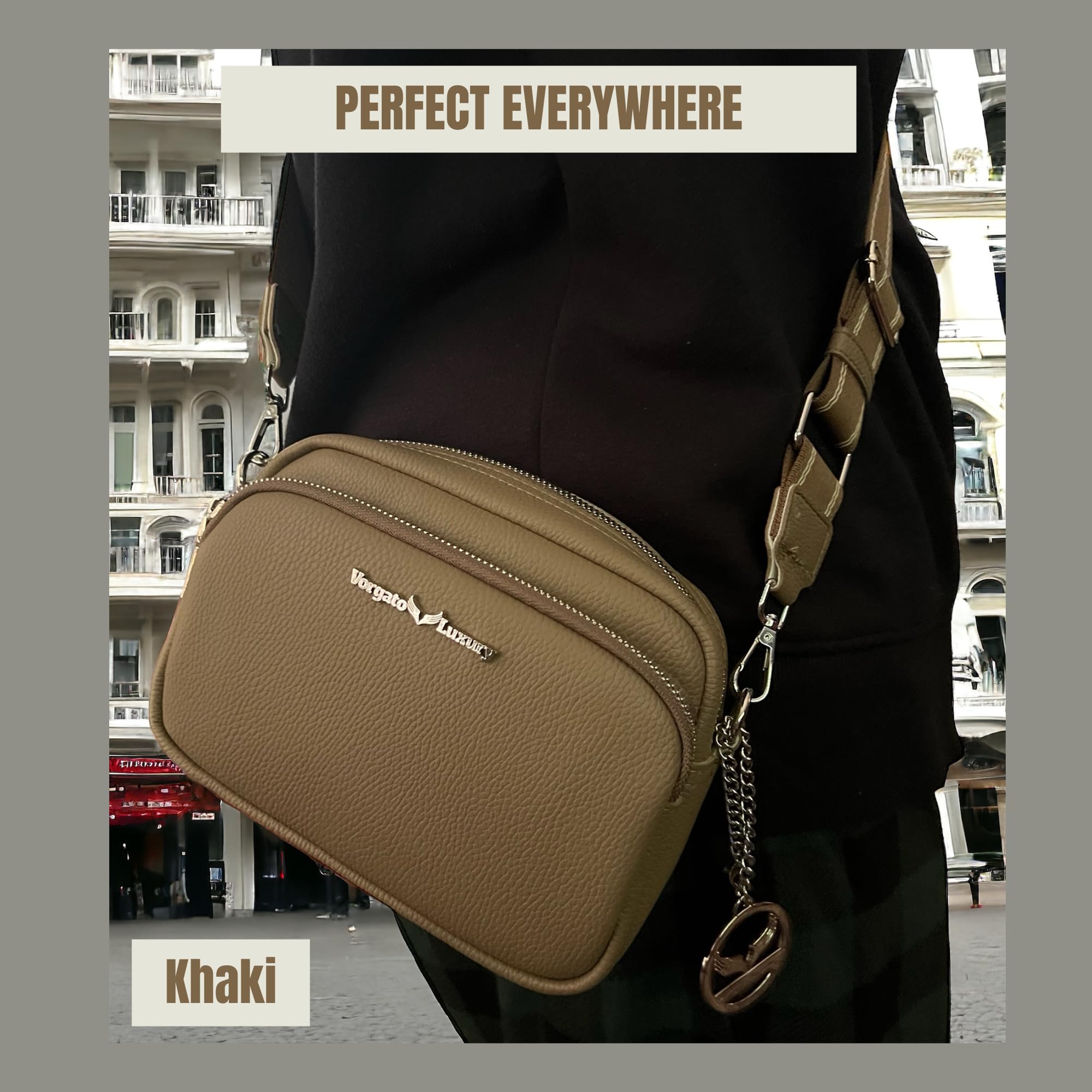 Stylish Women's Shoulder Bag - Crossbody Purse & Small Handbag for Everyday Use, Travel & Shopping