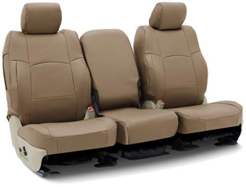 Coverking Custom Fit Front Seat Cover for Select Chevrolet Models - Rhinohide (Sand) | Durable & Water-Resistant | Perfect for Trucks, SUVs & Off-Road Adventures