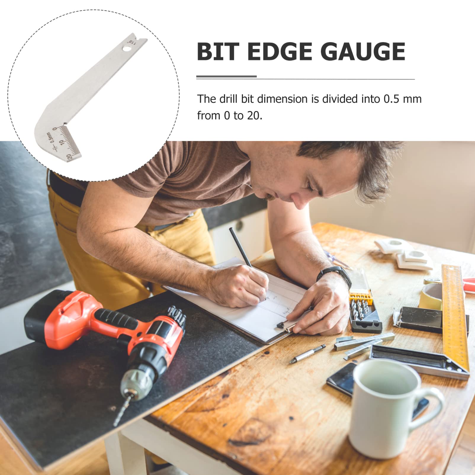 Welding Gauge & Drill Bit Set - Precision Measuring Tools for Home Improvement & DIY Projects