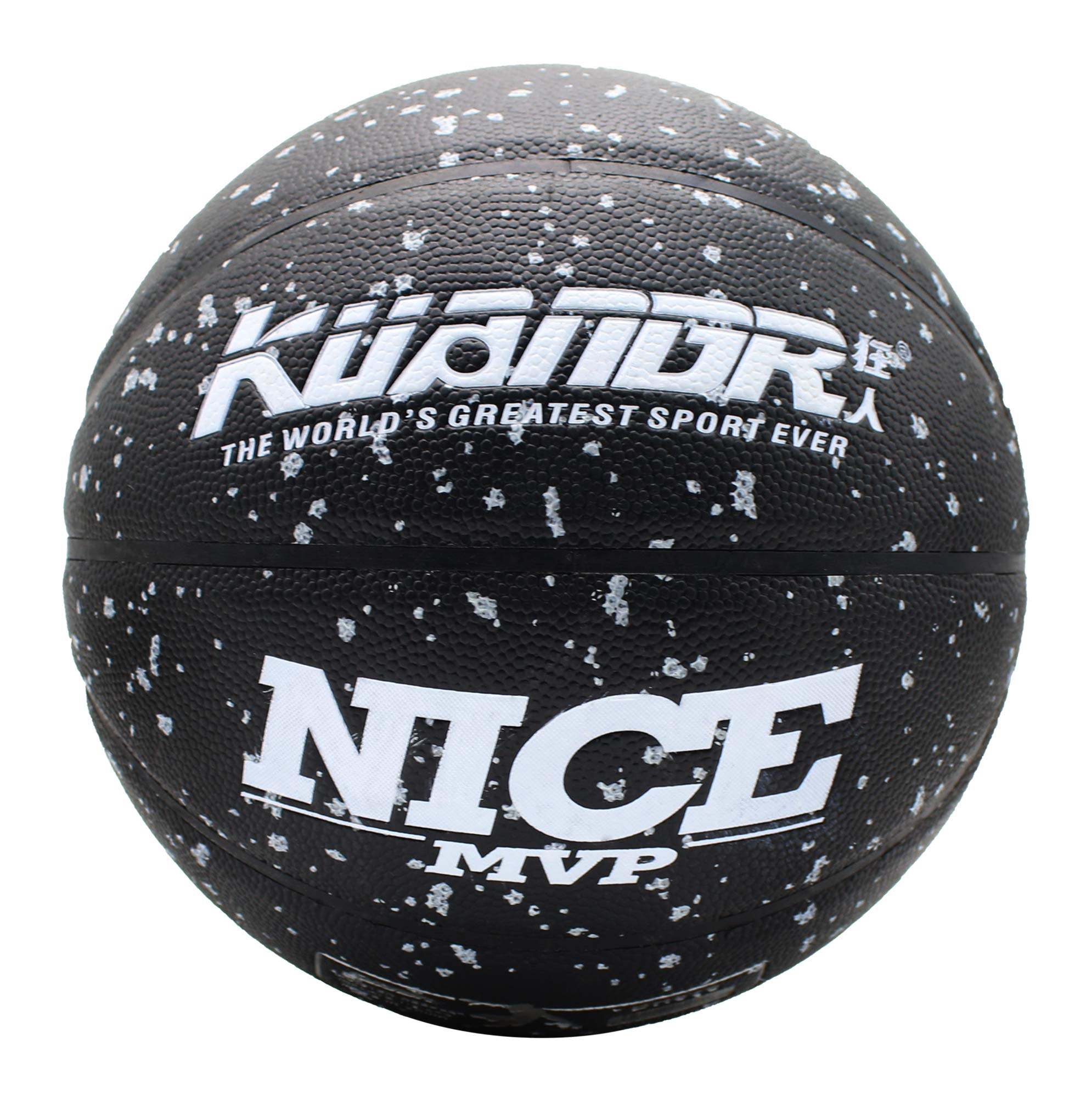 Senston Size 7 Basketball - Official Game Ball for Indoor & Outdoor Play - Premium Rubber Basketball for Adults & Youth - Perfect for Street, Park, and Court Games