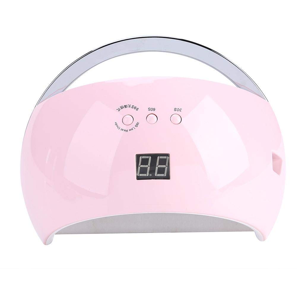 GOTOTOP 48W UV LED Nail Lamp - Professional Gel Nail Dryer with Timer & Auto Sensor, Portable Nail Polish Curing Light for Acrylic & Gel Nails (Pink) - Perfect for Home Manicures & Salon Nail Art