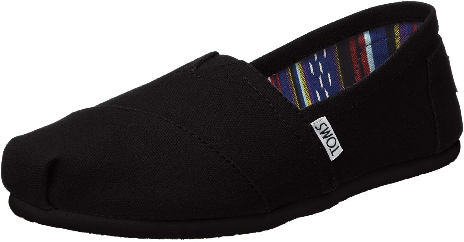 TOMS Men's Alpargata Casual Shoes - Comfortable Slip-On Espadrilles in Navy Blue | Perfect for Beach, Summer & Everyday Wear