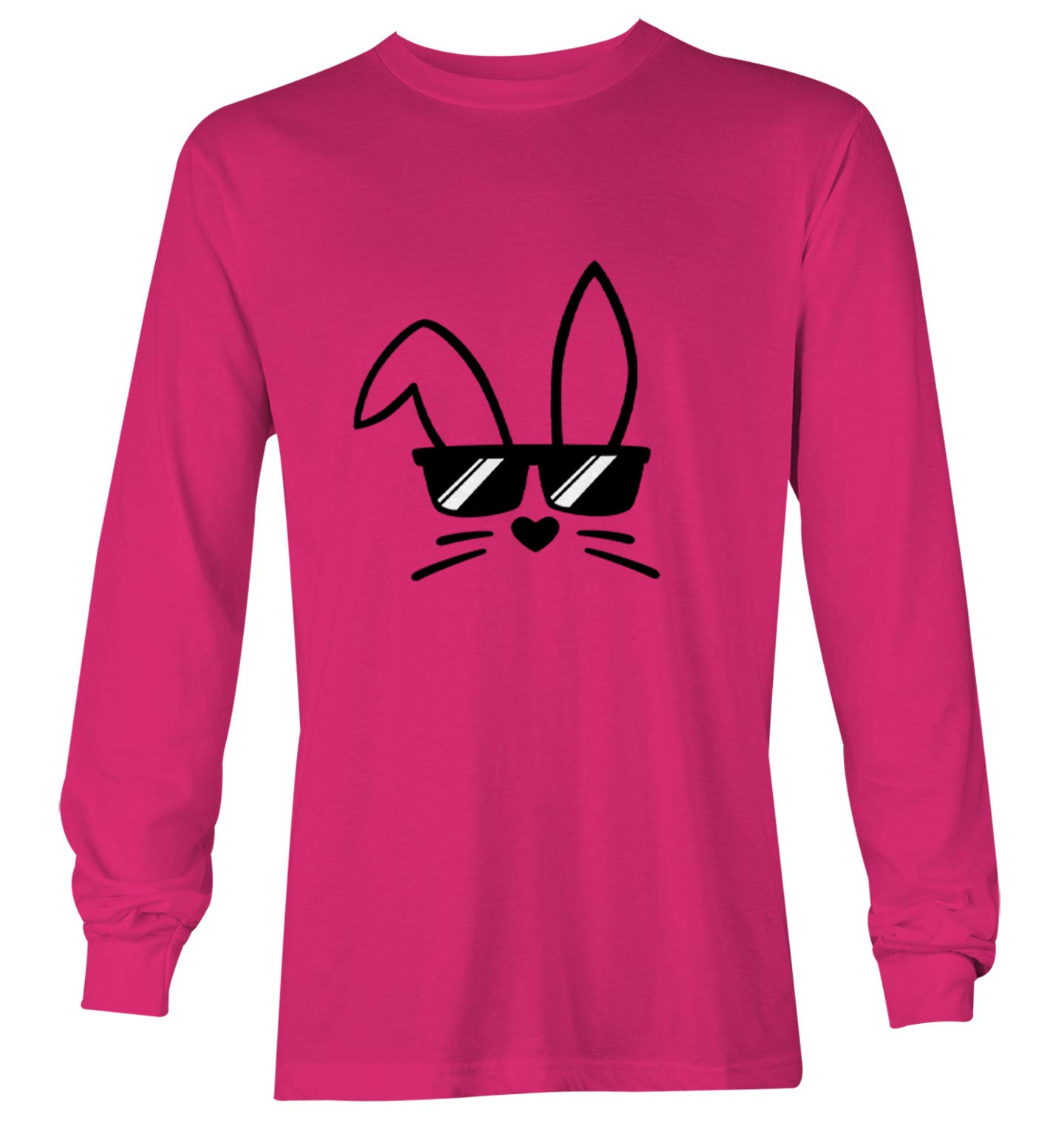 Easter Bunny with Sunglasses Youth T-Shirt - Cute Rabbit Graphic Tee for Kids & Teens - Perfect for Easter Celebrations, Spring Outfits & Casual Wear