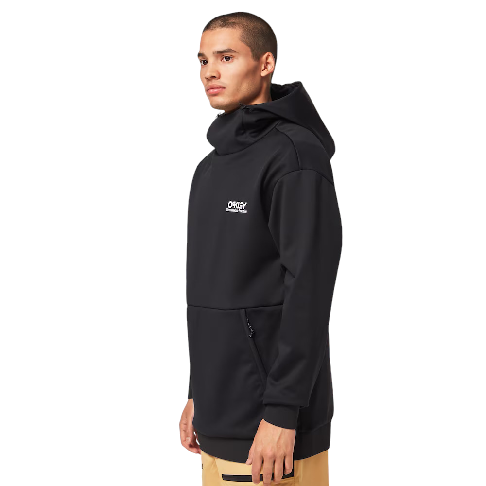 Oakley Park RC Softshell Hoodie for Men - Windproof & Water-Resistant Jacket for Outdoor Activities, Hiking, and Running
