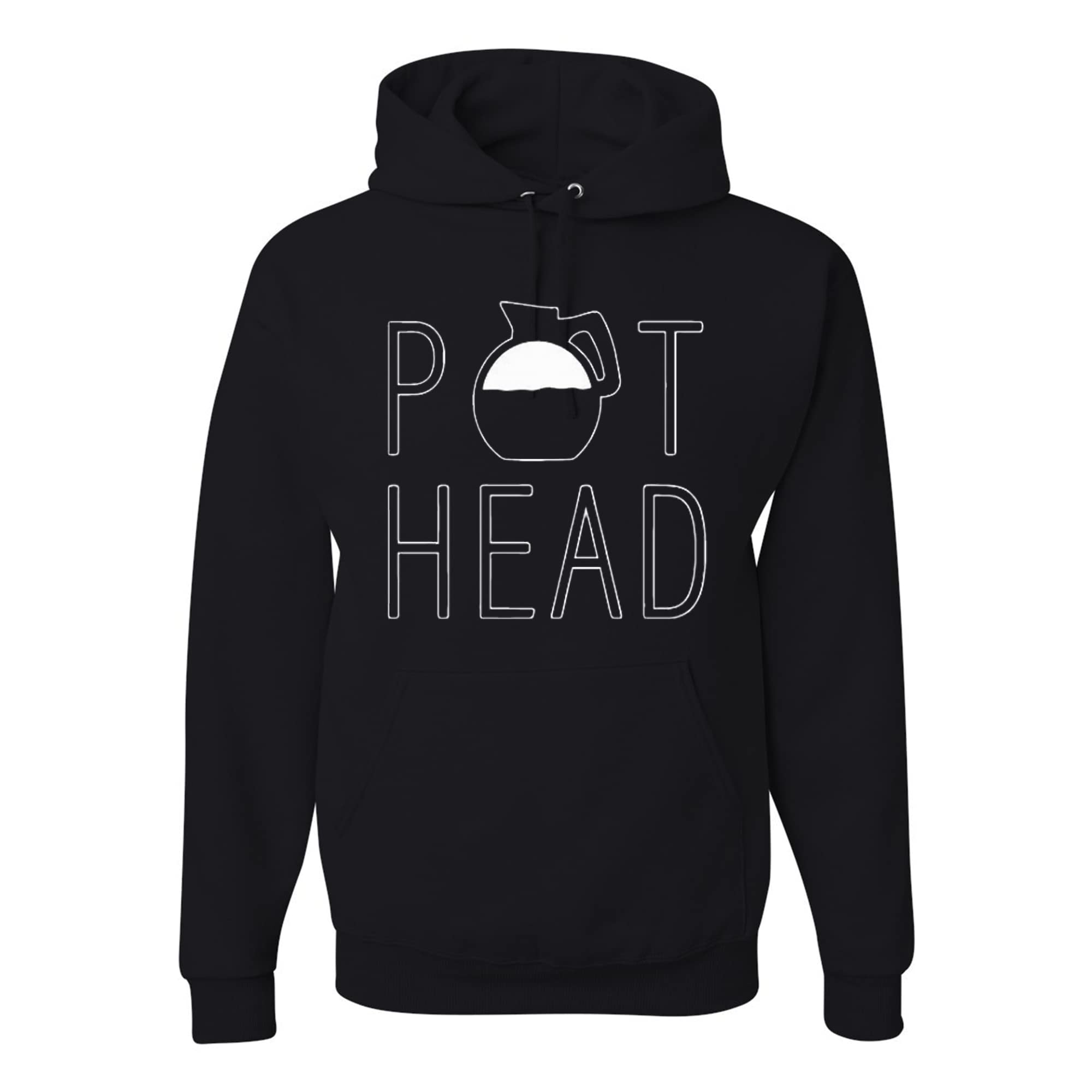 Wild Custom Apparel - Funny Sarcastic 420 Mens Hoodies for Coffee Lovers & Caffeine Addicts | Perfect for Stoner Gifts, Casual Wear & Relaxing at Home