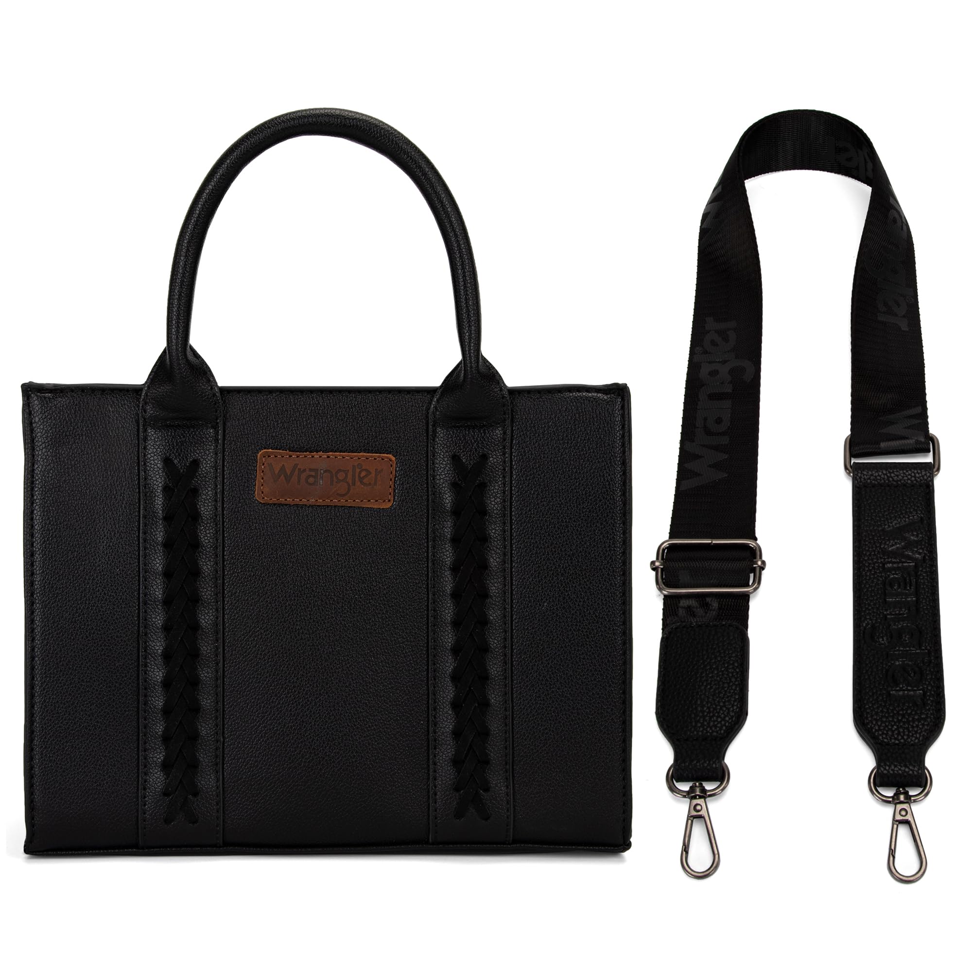 Wrangler Women's Tote Bags with Adjustable Strap - Stylish Top Handle Handbag & Purse for Work, Travel & Everyday Use