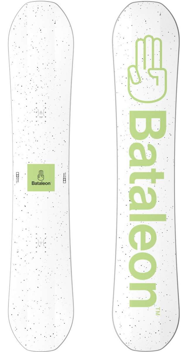 Bataleon Chaser Snowboard 2024 - All-Mountain Freestyle Snowboard for Men & Women | Perfect for Powder, Park & Backcountry Riding