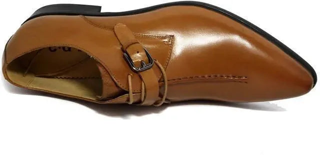 Men's Pointed Toe Dress Shoes for Business - Professional Oxford Formal Shoes for Office, Wedding & Special Occasions