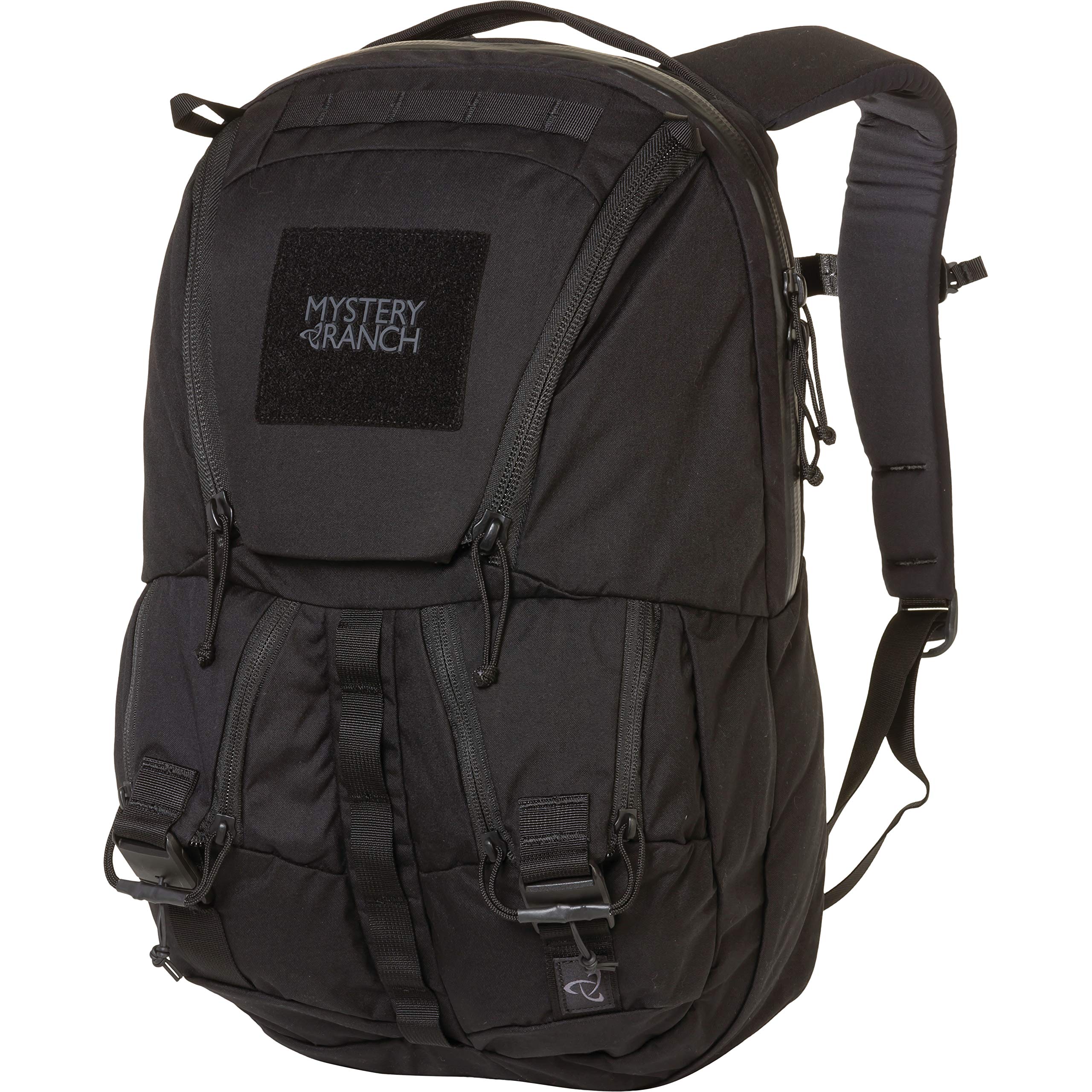 Mystery Ranch Rip Ruck 24L Black Backpack - Durable Everyday Carry Bag for Hiking, Commuting & Travel | Water-Resistant & Comfortable Daypack for Work, School & Outdoor Adventures