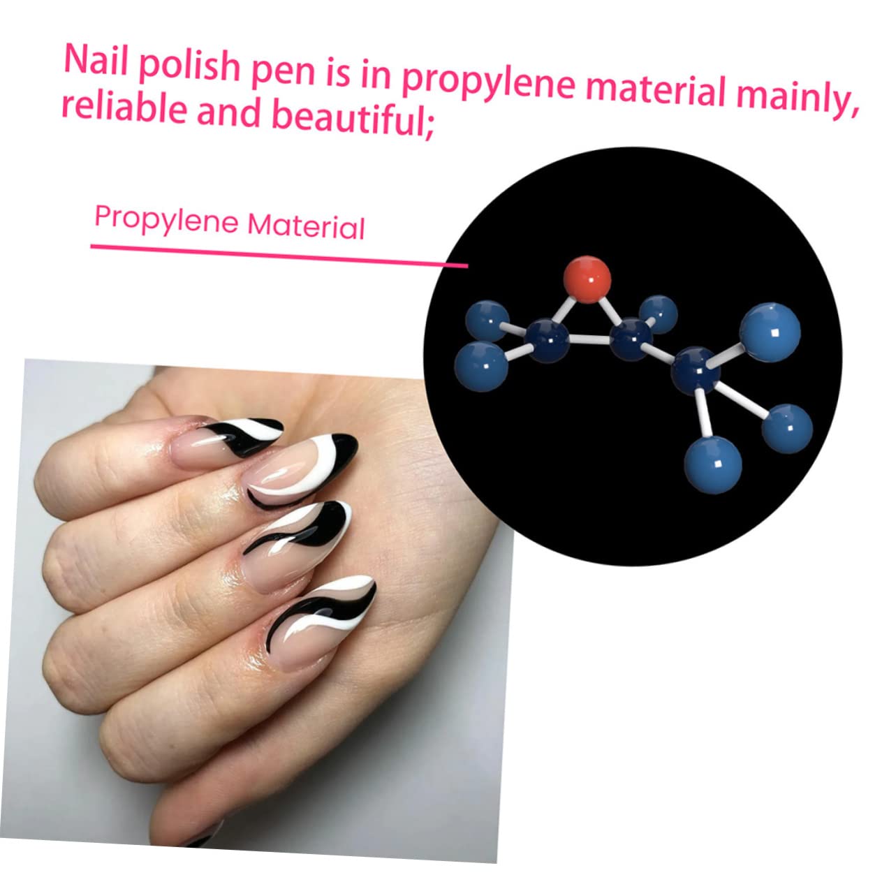 FOMIYES 8Pcs Professional Nail Art Pen Set - Dotting, Lining & Painting Tools for DIY Nail Designs | Perfect for Home Manicure, Salon Use & Nail Art Beginners