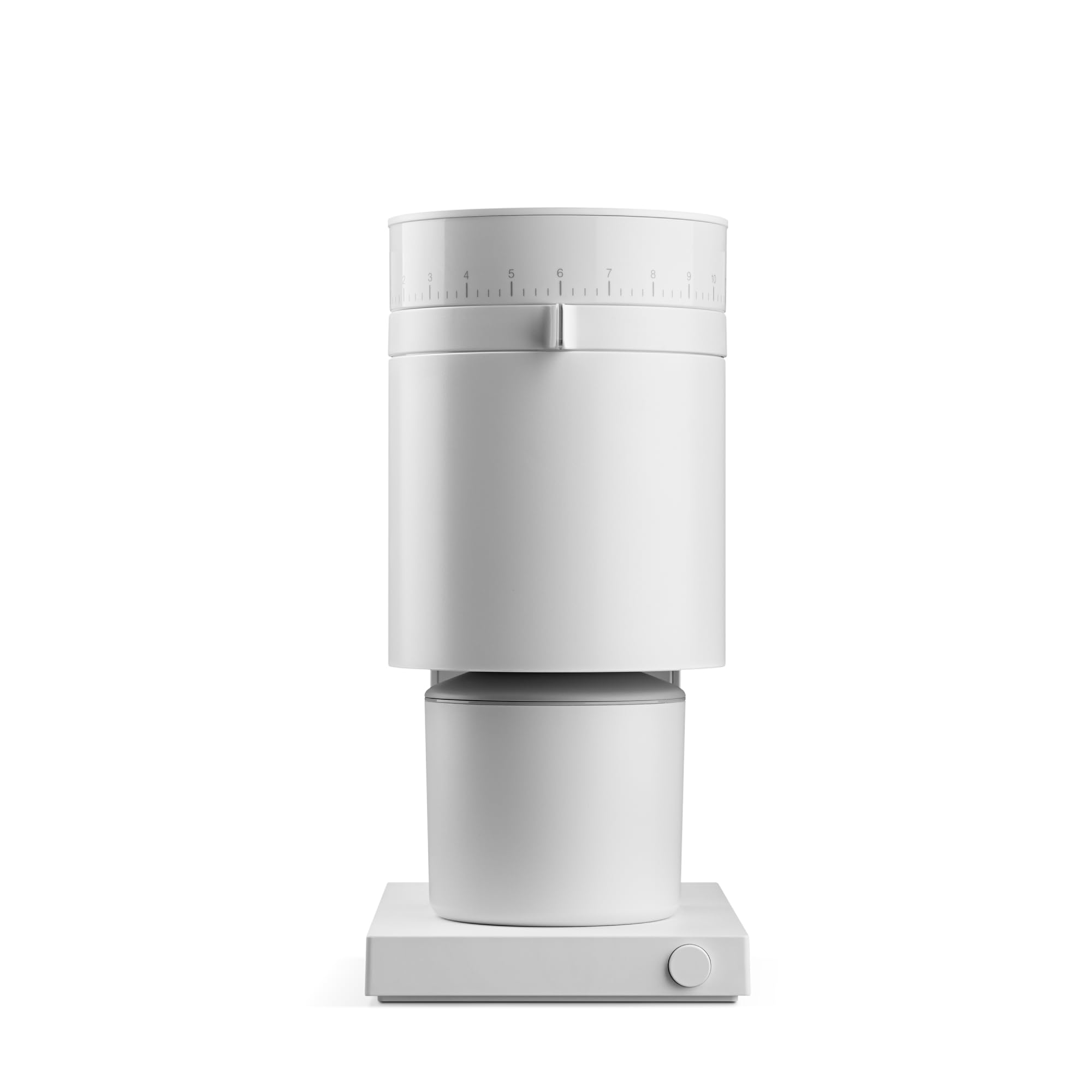 Fellow Opus Conical Burr Coffee Grinder - Premium Espresso Grinder with 41 Precise Settings for Espresso, Drip, French Press & Cold Brew - Matte White - Perfect for Home Baristas & Coffee Enthusiasts