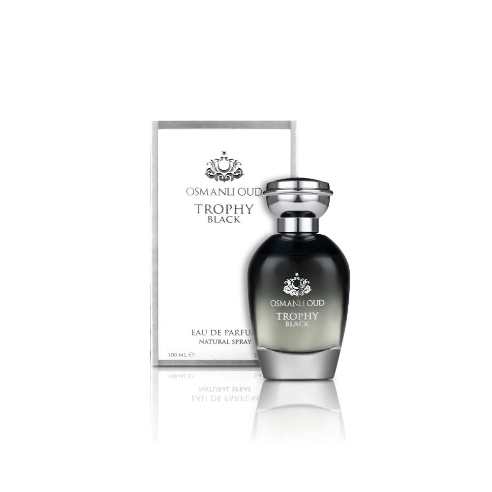 Trophy Black EDP 100ml Men's Cologne - Premium Long Lasting Fragrance for Date Night & Special Occasions