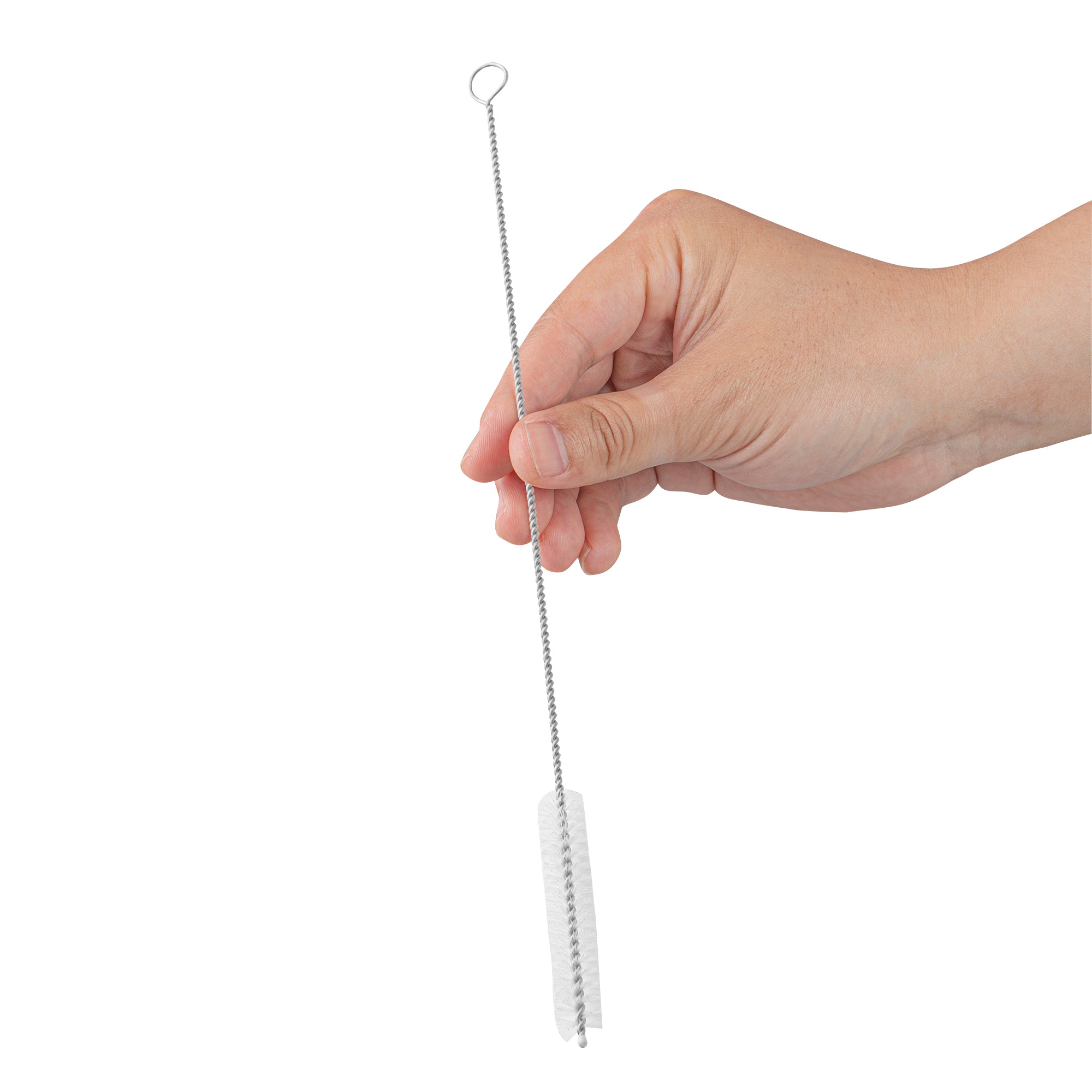 Premium Stainless Steel Straw Cleaning Brush - 2 Pack, 9.5