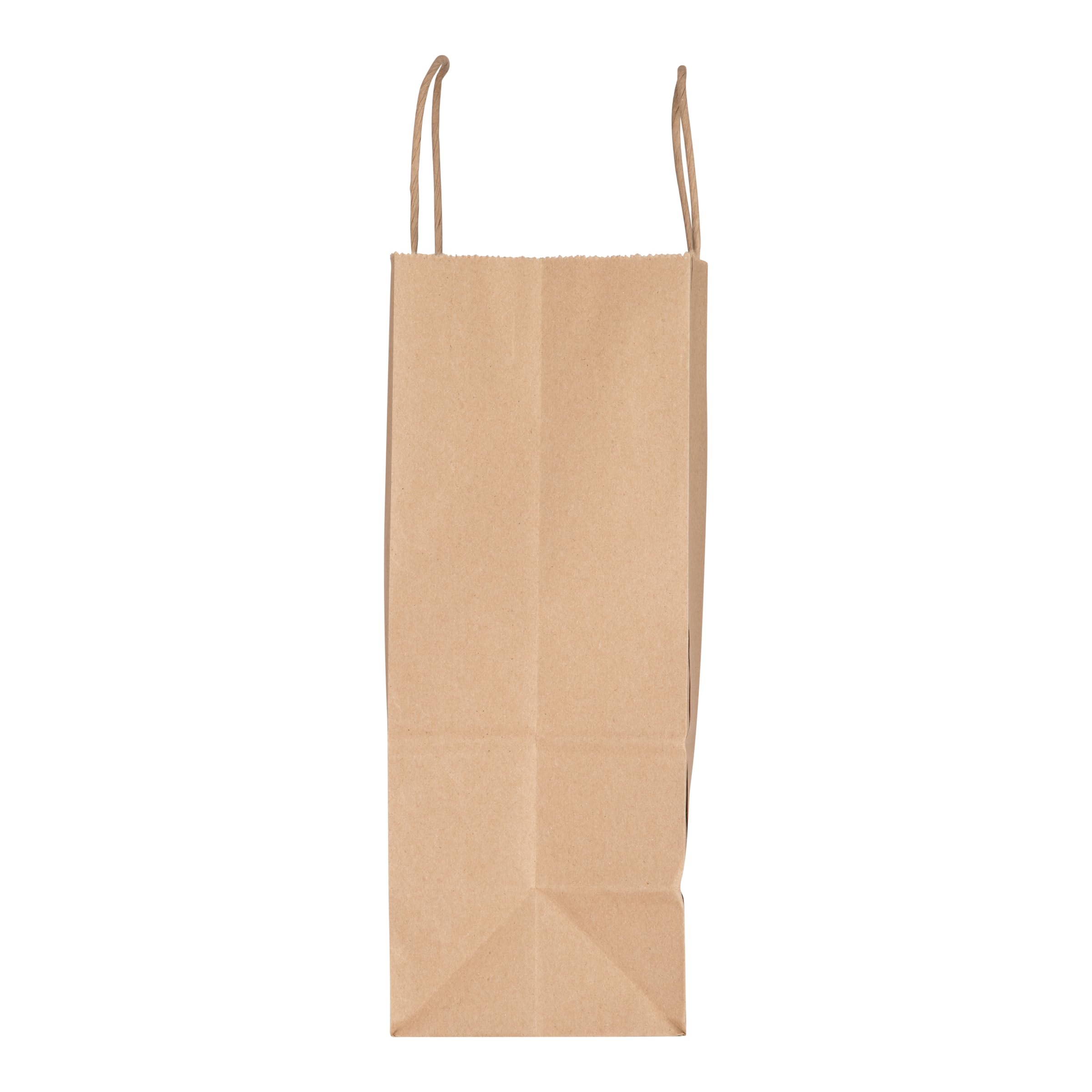 Duro Bag Missy Dubl Life 60# Recycled Kraft Shopping Bags - FSC Certified (Pack of 250) - Eco-Friendly Grocery, Retail & Bulk Shopping Bags for Stores, Markets & Sustainable Living