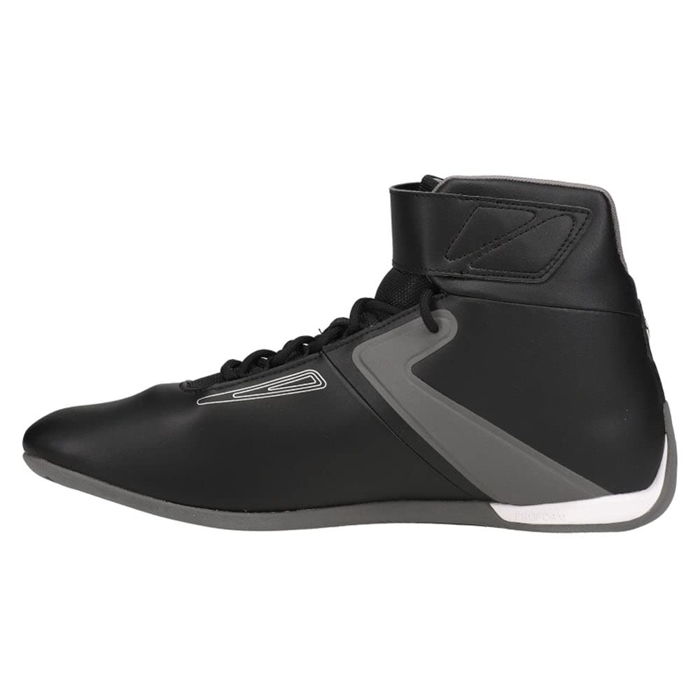 PUMA Men's Mercedes AMG Petronas F1 A3rocat Mid Motorsport Sneakers - Black | Running, Training & Casual Wear | High-Performance Racing Inspired Shoes for Motorsport Enthusiasts