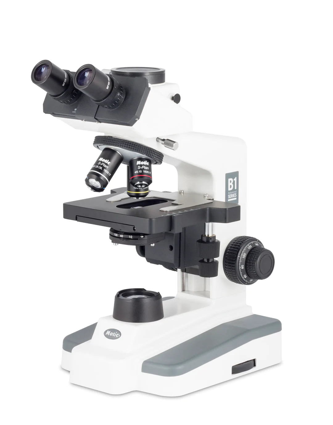B1 253SP Trinocular Microscope for Education & Research - Ideal for Lab Experiments, Classroom Learning & Scientific Studies