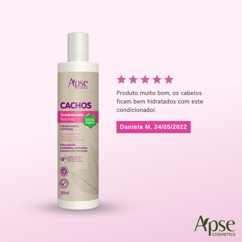 Apse Cosmetics Curly Hair Care Kit - Shampoo, Conditioner & Curl Activator (3-Piece Set) for Defined, Hydrated Curls - Perfect for Daily Wash & Styling Routine