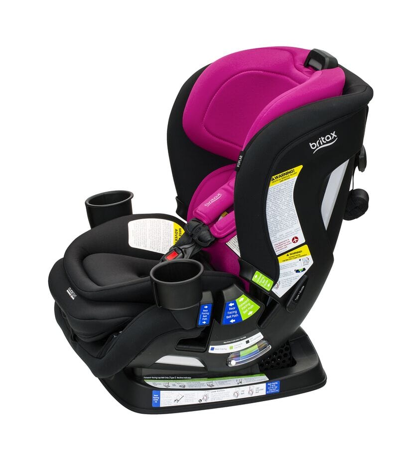 Britax Poplar Convertible Car Seat for Toddlers & Infants - Safe & Comfortable 3-in-1 Rear-Facing to Forward-Facing Booster - Perfect for Travel, Daily Commute & Family Road Trips
